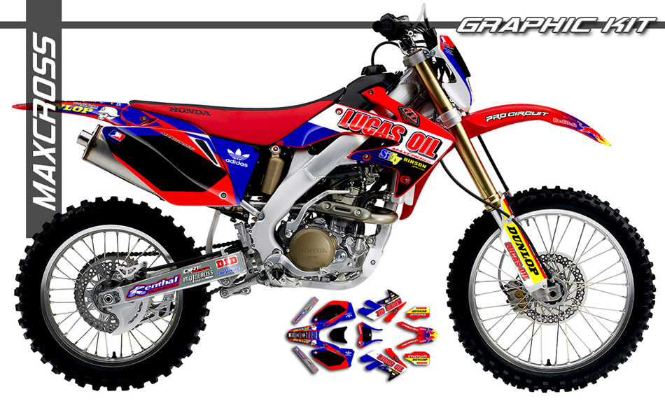 HONDA CRF-R CRF-X 2004-2019 LUCAS STYLE